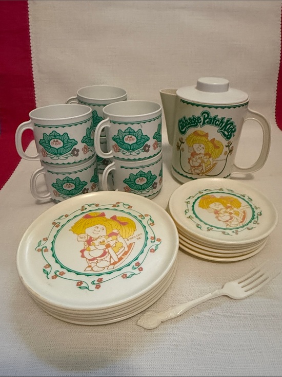 Other - Vintage 1983 Cabbage Patch Kids Tea Set